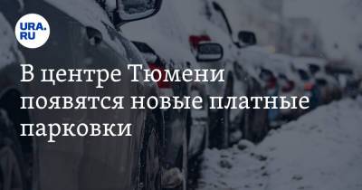 В центре Тюмени появятся новые платные парковки - ura.news - Тюмень