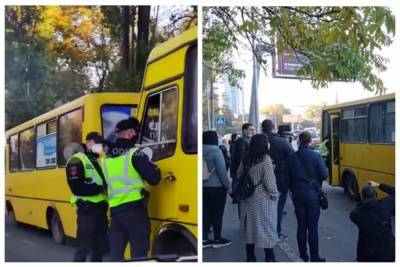 Высаживают с маршруток: полиция проводит "шмон" в Одессе, кадры от очевидцев - politeka.net - Украина - Одесса