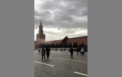 В Москве ураган снес с Кремля строительные леса - korrespondent.net - Москва - Россия - Украина - Польша