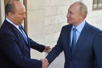 Владимир Путин - Дмитрий Песков - Нафтали Беннетый - Переговоры Путина и Беннета длились пять часов - aif.ru - Россия - Сирия - Сочи - Израиль - Иран - Афганистан