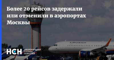Более 20 рейсов задержали или отменили в аэропортах Москвы - nsn.fm - Москва - Шереметьево