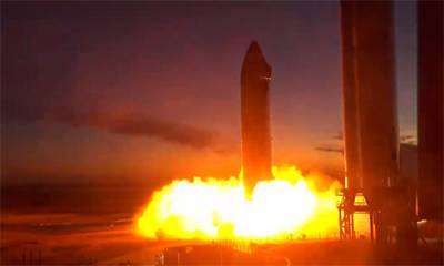 SpaceX провела первые статические огневые испытания вакуумного двигателя на прототипе Starship SN20 - bin.ua - Украина