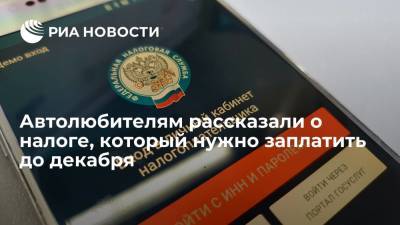 Иван Соловьев - Юрист Соловьев: до 1 декабря владельцам авто нужно уплатить налог на транспортное средство - ria.ru - Москва - Россия