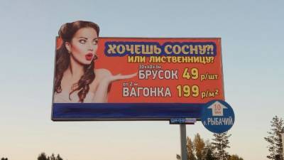 Вкусовые сосочки и сосна в подарок – вспоминаем самые скандальные рекламы в Новосибирске - sib.fm - Россия - Новосибирск