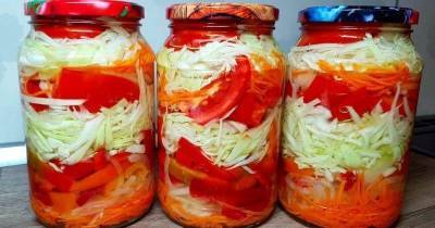 Каждый раз жалею зимой, что заготовила мало. Ленивый, но очень вкусный салат на зиму - skuke.net