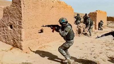 Шерали Мирзо - Российско-таджикские войска провели совместные учения у границы с Афганистаном - unn.com.ua - Москва - Россия - Украина - Киев - Таджикистан - Афганистан