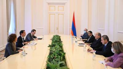 Армен Саркисян - Арарат Мирзоян - Спецпредставитель генсека НАТО посетил Армению - anna-news.info - Армения - Геополитика