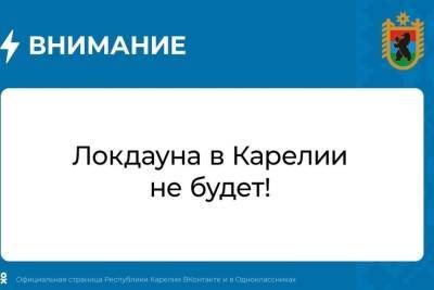 Артур Парфенчиков - В Карелии не будут вводить локдаун - karel.mk.ru - Москва - республика Карелия