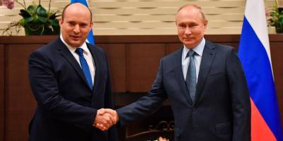 Владимир Путин - Путин и премьер-министр Израиля Беннет провели переговоры в Сочи - ruposters.ru - Россия - Сочи - Израиль