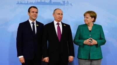 Владимир Путин - Сергей Лавров - Ангела Меркель - Путин напомнил Меркель и Макрону про адекватность – Лавров - newzfeed.ru - Россия - Киев - Германия - Франция