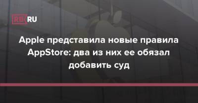 App Store - Apple представила новые правила AppStore: два из них ее обязал добавить суд - rb.ru