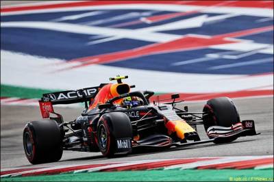 Гран При США: Перес лидирует утром в субботу - f1news.ru - США