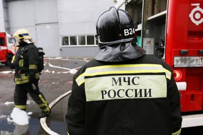 Здание бывшей школы загорелось на юге Москвы - vm.ru - Москва - окр. Западный