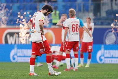 Георгий Джикия - Капитан «Спартака» обратился к болельщикам после поражения от «Зенита» - lenta.ru - Москва
