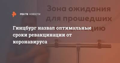 Александр Гинцбург - Гинцбург назвал оптимальные сроки ревакцинации от коронавируса - ren.tv