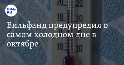 Роман Вильфанд - Вильфанд предупредил о самом холодном дне в октябре - ura.news - Москва - Россия