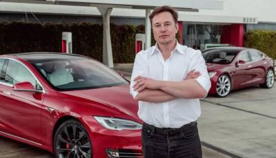 Илон Маск - Акции Tesla достигли нового исторического максимума, а Илон Маск стал еще богаче - newsland.com