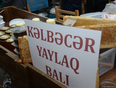 На пчеловодческой ярмарке в Баку наибольшим спросом пользуется кяльбаджарский мед - trend.az - Азербайджан
