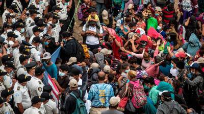 Джо Байден - Более 1,7 млн нелегальных мигрантов задержаны за последний год на границе США с Мексикой - belta.by - США - Белоруссия - Мексика - Минск - Гондурас - Гватемала