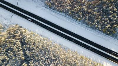 Петербургский участок трассы М-11 готовят к заморозкам и снегопаду - dp.ru - Санкт-Петербург - район Пушкинский, Санкт-Петербург