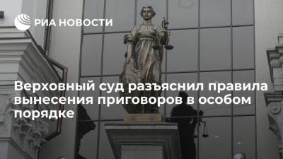 Верховный суд: признание вины - не единственное основание для обвинительного приговора - ria.ru - Москва - Россия - Вологда