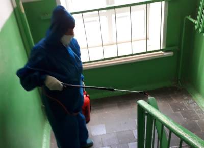 В Ульяновске продезинфицировали 801 многоквартирный дом - ulpravda.ru - Ульяновск - район Ленинский, Ульяновск