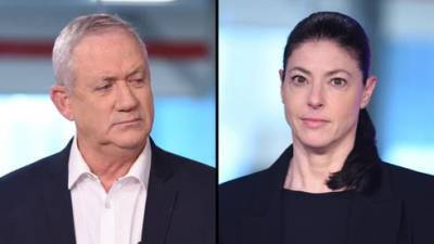 Беня Ганц - Разногласия в коалиции обостряются: Лапид критикует Элькина, Михаэли - Ганца - vesty.co.il - Израиль - поселение Иудеи