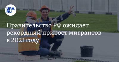 Виктория Абрамченко - Правительство РФ ожидает рекордный прирост мигрантов в 2021 году - ura.news - Россия