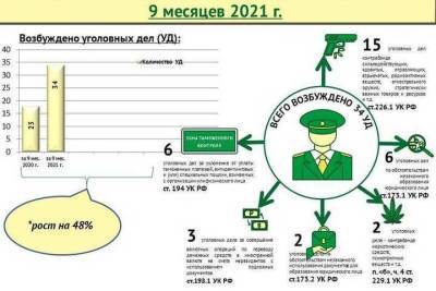 34 уголовных дела возбудила Смоленская таможня - mk-smolensk.ru - Россия - Казахстан - Белоруссия