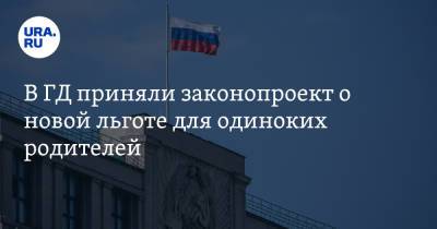 В ГД приняли законопроект о новой льготе для одиноких родителей - ura.news