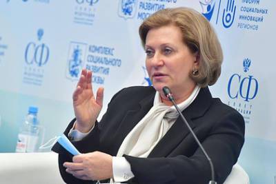 Анна Попова - Попова назвала два региона без роста заболеваемости COVID-19 - lenta.ru - Москва - Россия - Санкт-Петербург - Московская обл.