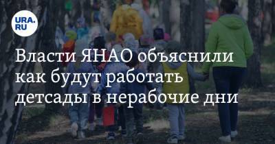 Власти ЯНАО объяснили как будут работать детсады в нерабочие дни - ura.news - окр. Янао