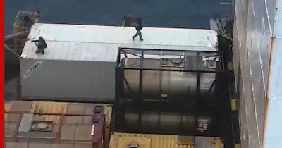 Спасение гражданского судна от пиратов российскими моряками показали на видео - profile.ru - Россия - Камерун - Северный Флот
