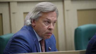 Алексей Пушков - Ллойд Остин - Пушков объяснил новые обстрелы ВСУ в Донбассе - iz.ru - Россия - США - Украина - Киев - Израиль - Брюссель