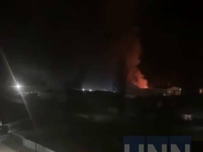 В Броварах горело предприятие по переработке металла - lenta.ua - Украина - Киевская обл. - Бровары