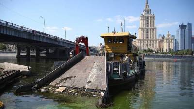 Петр Бирюков - Коммунальный флот столицы собрал свыше 600 тонн мусора в водной акватории города - vm.ru - Москва