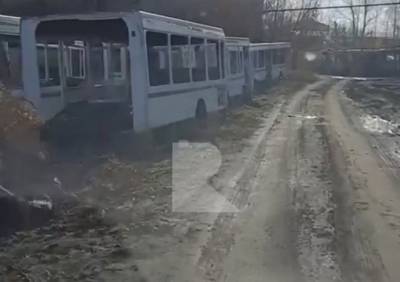 В Рязани сняли на видео «кладбище троллейбусов» - ya62.ru - Рязань