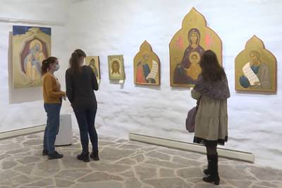 В Пскове открылась выставка современного церковного искусства - lenta.ru - Москва - Тверь - Русь - Новгород - Псков