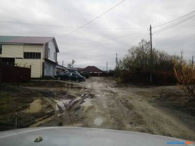 Газификация Анивского района оставила после себя убитые дороги - sakhalin.info - с. Троицкое