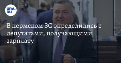 В пермском ЗС определились с депутатами, получающими зарплату - ura.news - Россия - Пермский край