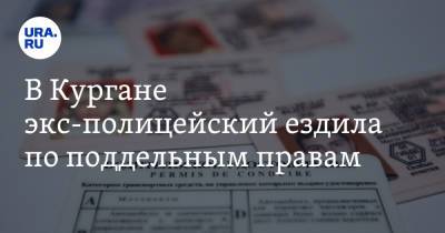 В Кургане экс-полицейский ездила по поддельным правам - ura.news - Россия - Курганская обл. - Курган