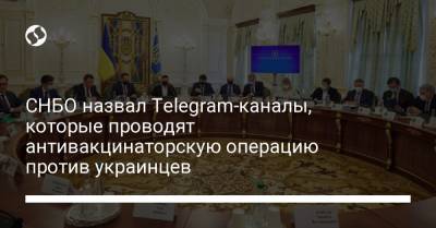 Владимир Путин - СНБО назвал Telegram-каналы, которые проводят антивакцинаторскую операцию против украинцев - liga.net - Москва - Россия - Украина - Ордло