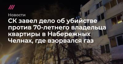 СК завел дело об убийстве против 70-летнего владельца квартиры в Набережных Челнах, где взорвался газ - tvrain.ru - Набережные Челны