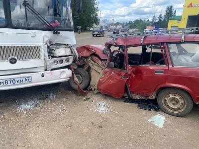 Водителя автобуса признали виновным в жестком ДТП в смоленском райцентре - rabochy-put.ru - Смоленская обл.