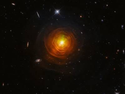 Телескоп Hubble к празднику Хэллоуина показал снимок умирающей звезды - unn.com.ua - Украина - Киев
