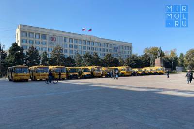 Муниципалитетам Дагестана передали более сотни новых автобусов - mirmol.ru - Россия - Махачкала - респ. Дагестан