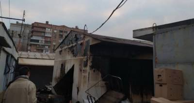 В Луганске горел рынок в спальном районе. ФОТО - cxid.info - Луганск