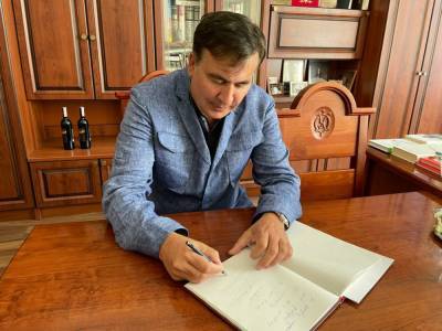 Владимир Зеленский - Михаил Саакашвили - "Продолжение моей жизни привязано к вашему завтрашнему решению". Саакашвили обратился к сторонникам - gordonua.com - Украина - Грузия