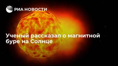 Сергей Кузин - Ученый рассказал, что вспышки от магнитной бури на Солнце накроют Землю в ближайшие дни - ria.ru - Москва - Россия