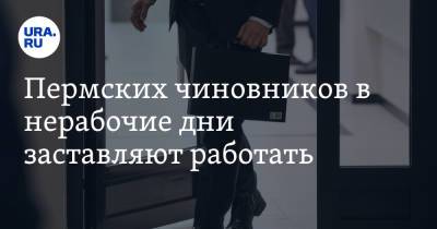 Владимир Путин - Дмитрий Махонин - Пермских чиновников в нерабочие дни заставляют работать - ura.news - Россия - Пермский край
